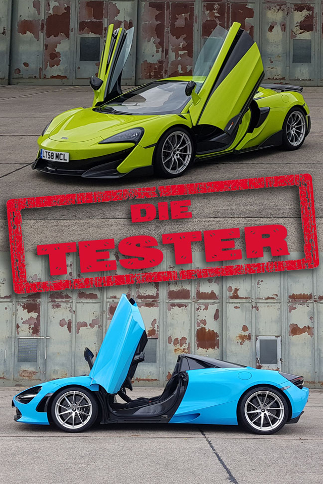 Die Tester - McLaren 720S Spider vs McLaren 600LT Spider