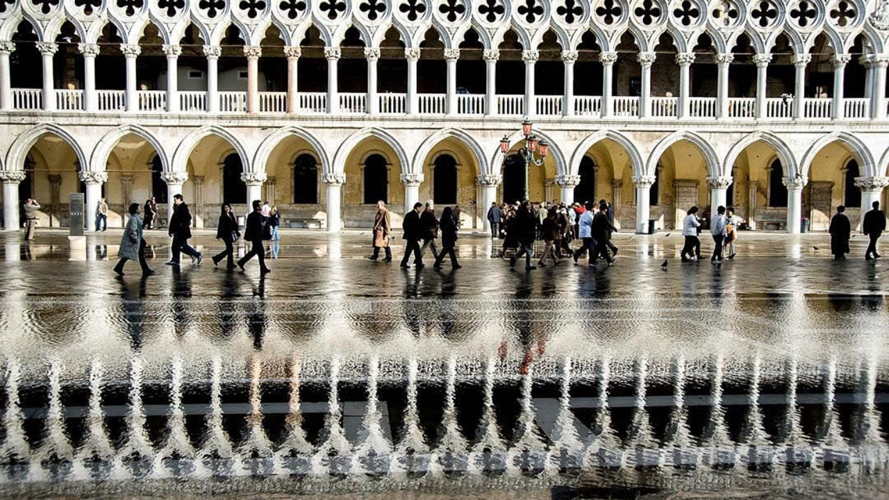 Venedig - Rettung vor dem Hochwasser