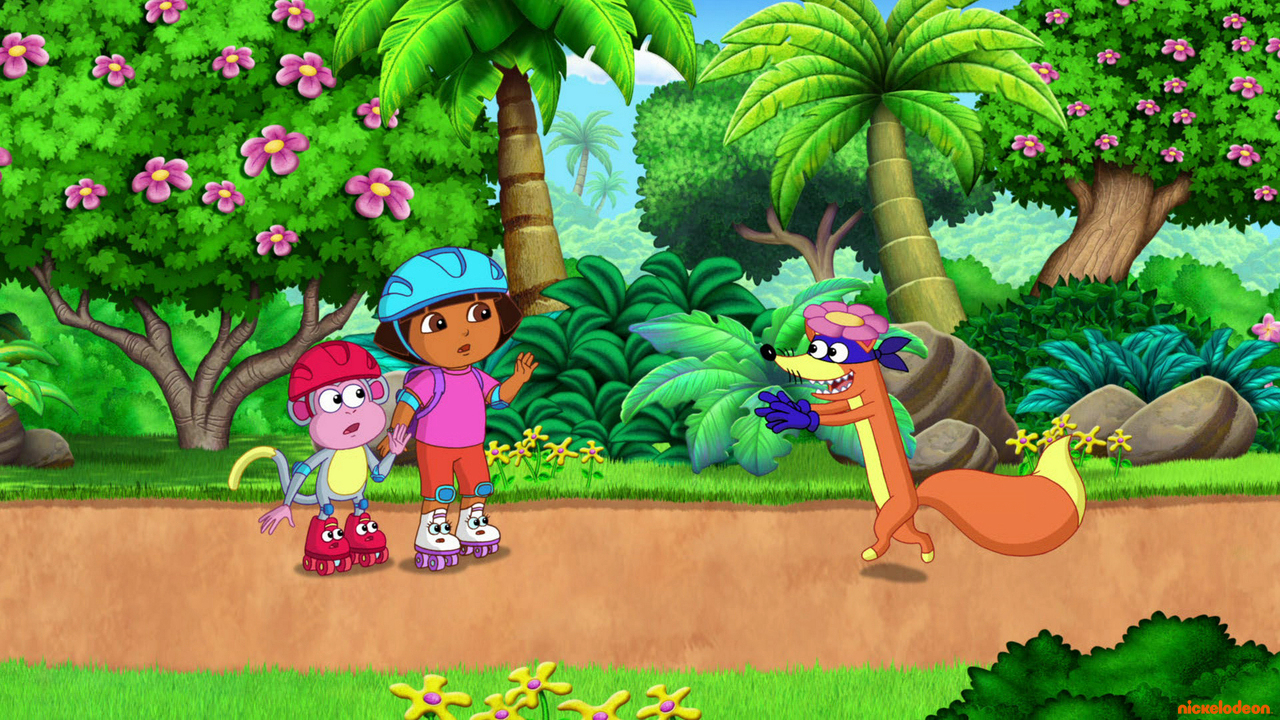 Dora's grote rolschaatsavontuur