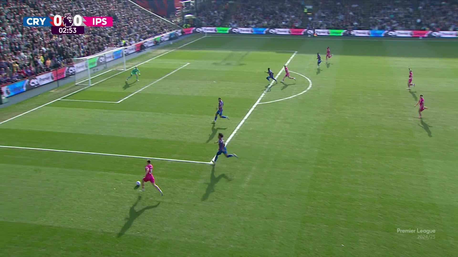 Crystal Palace Top Gk Saves vs. Ipswich Town