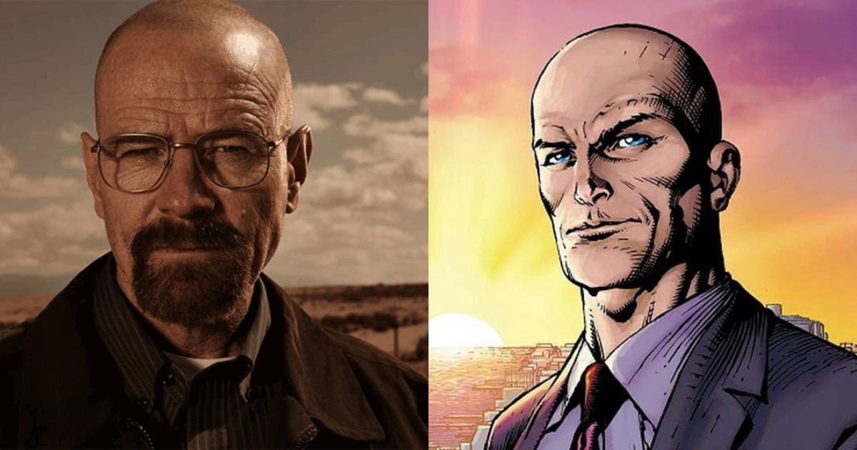 Bryan Cranston parecido con Lex Luthor