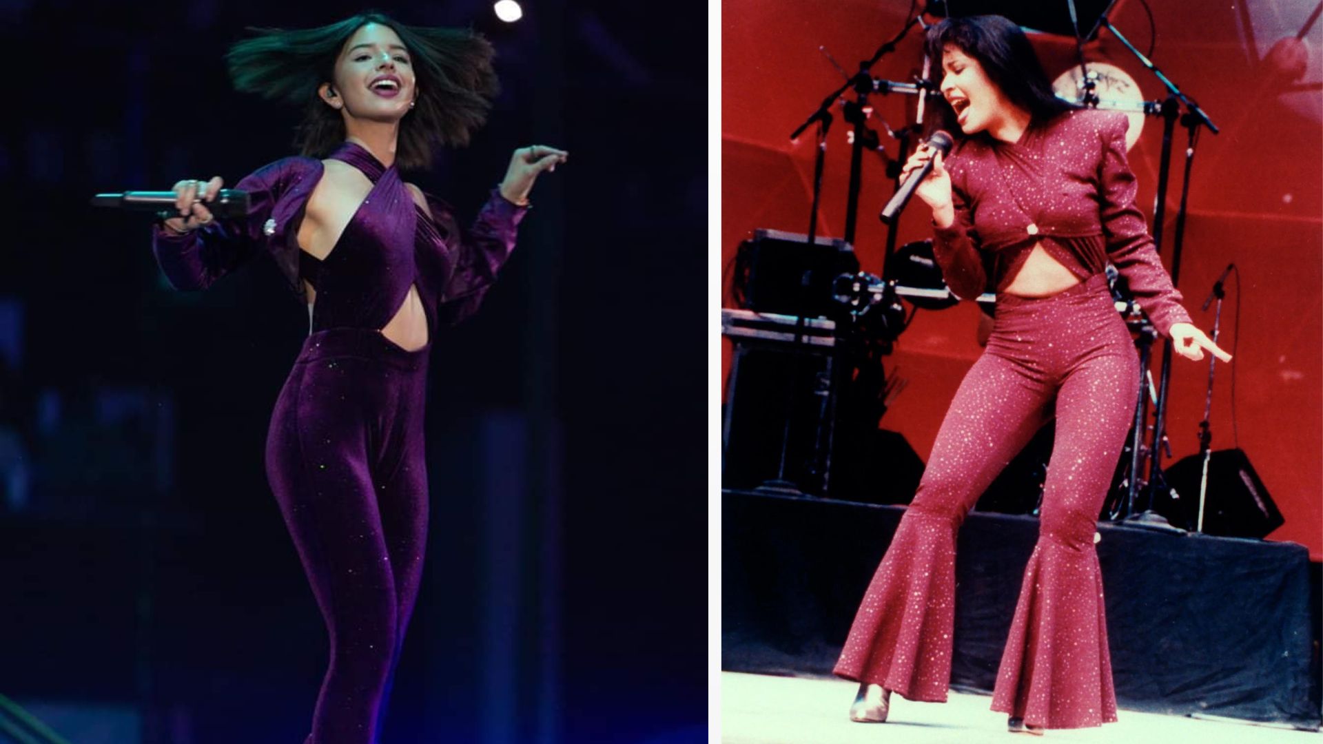 Ángela Aguilar y Selena Quintanilla