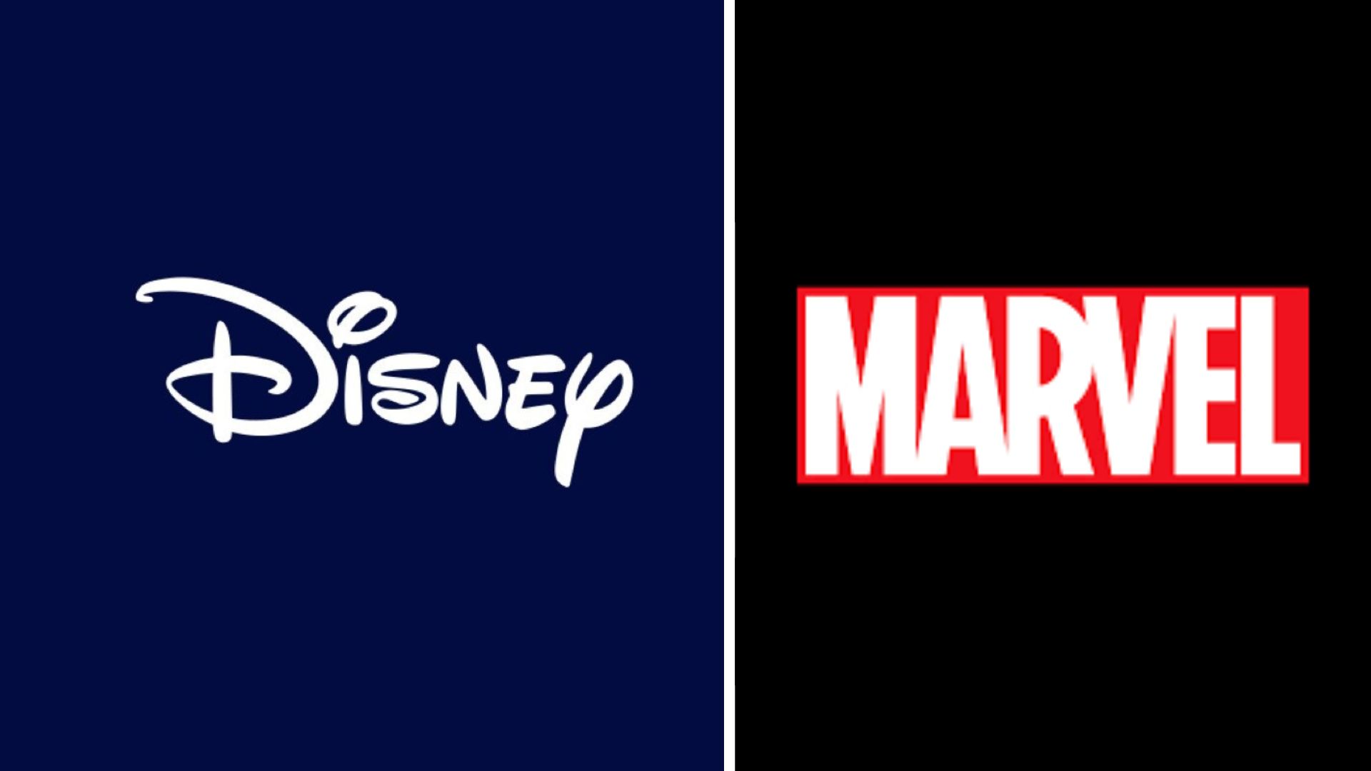 Logos de Disney y Marvel