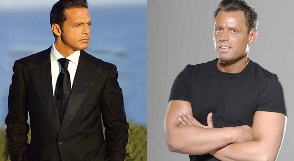 Luis Miguel y su doble Andrés Rey