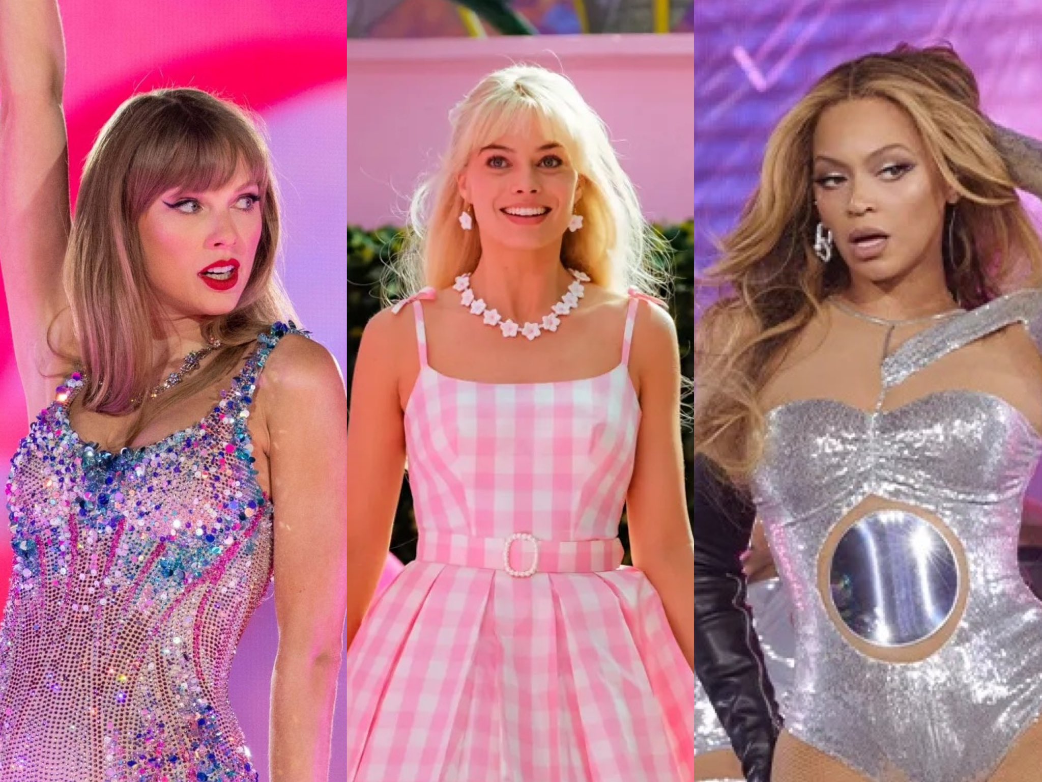 Taylor Swift, Barbie y Beyoncé