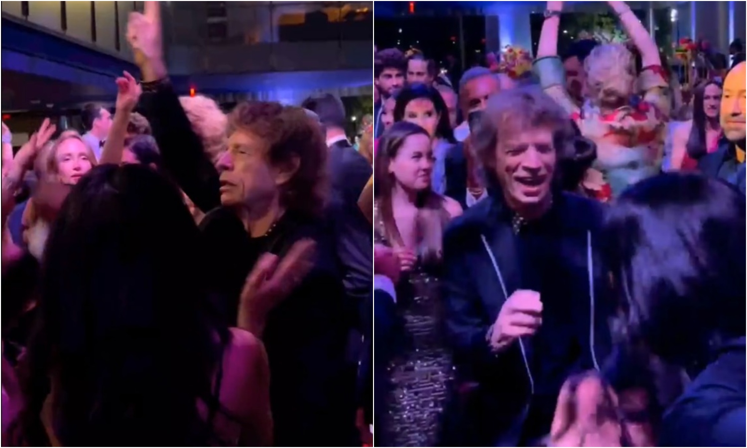 Mick Jagger bailando reguetón en discoteca