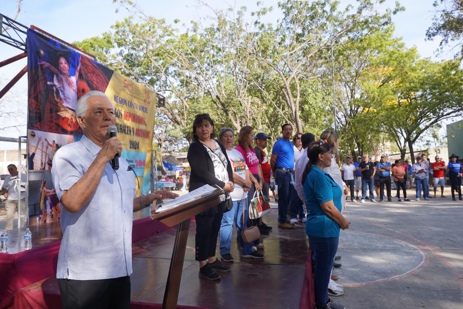 Inauguración de Juegos Magisteriales Subregión