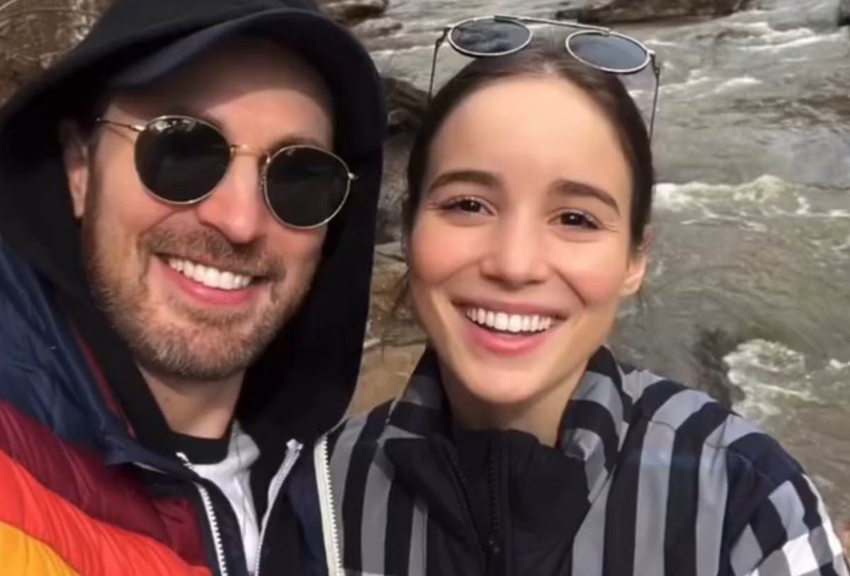Chris Evans y Alba Baptista.