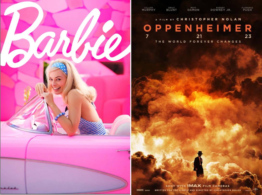 Oppenheimer y Barbie