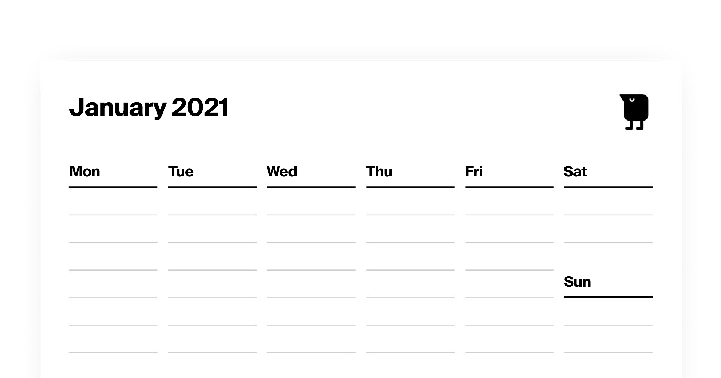 tweek weekly printable calendar planner template free editable