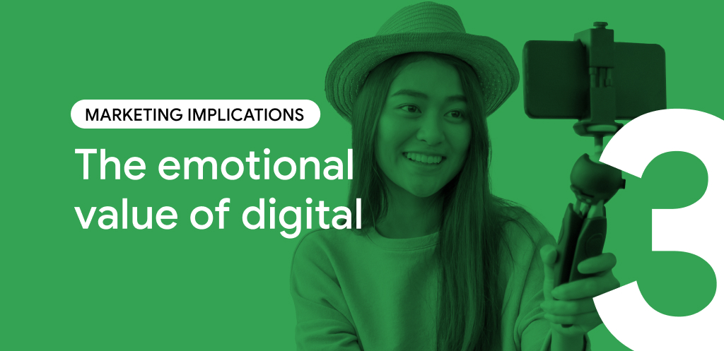 Marketing implications: The emotional value of digital