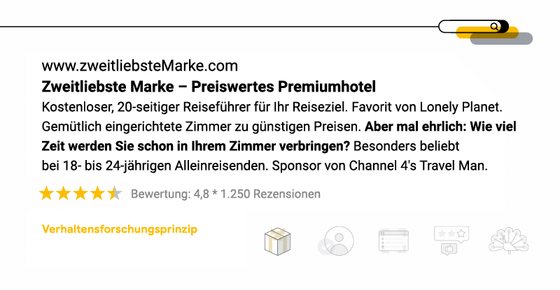 Test mit 12.000 Verbrauchern: Was macht Suchanzeigen besonders effektiv?
