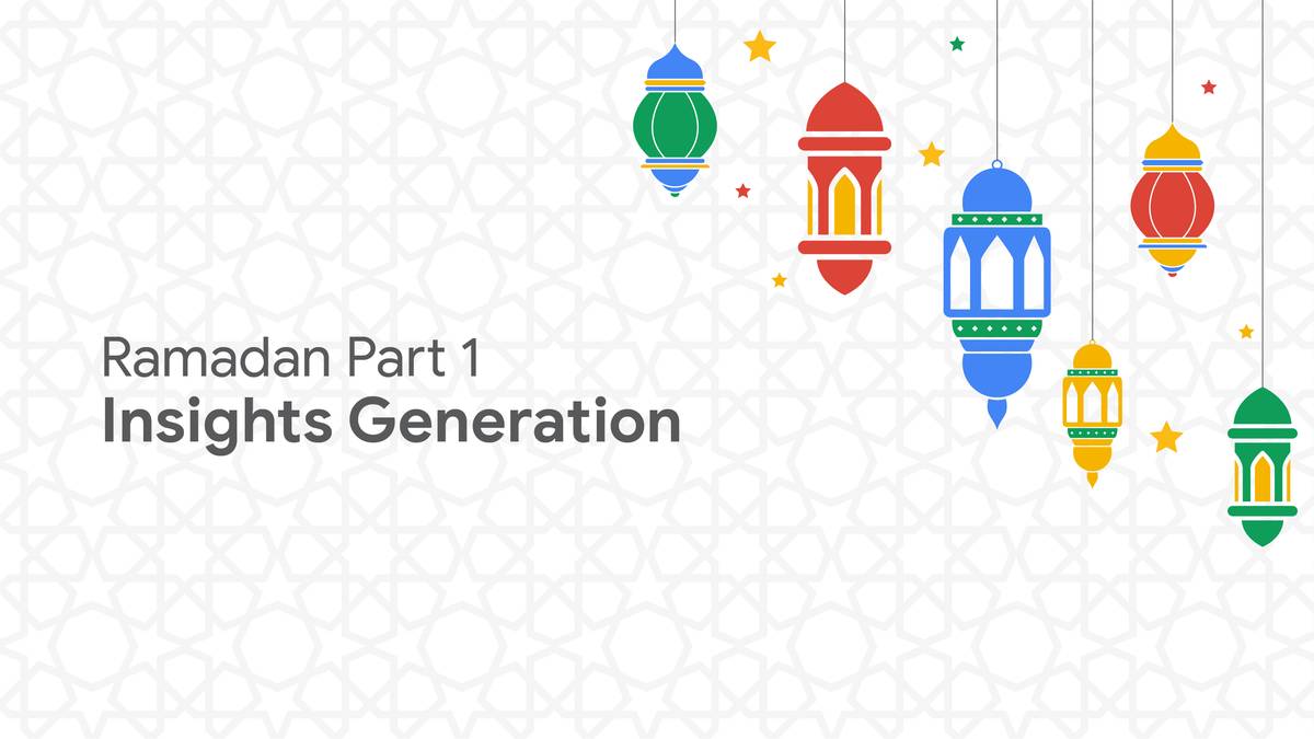 Why industry insights are key in Ramadan Think With Google