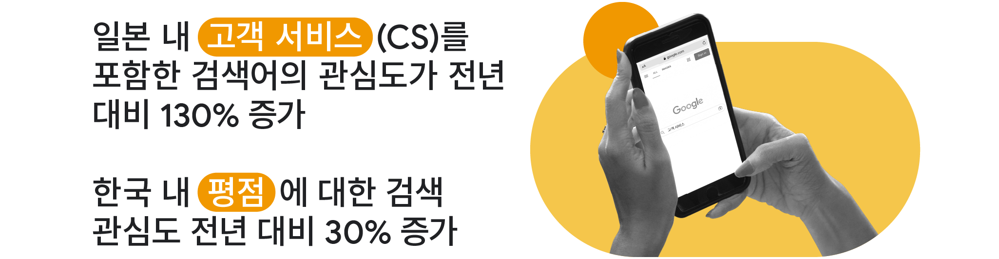 '신뢰'는 이제 구매 결정의 큰 요소가 되고 있음을 보여주는 검색어 트렌드