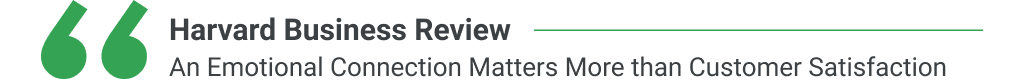 Harvard Business Review. An Emotional Connection Matters More Than Customer Satisfaction.
