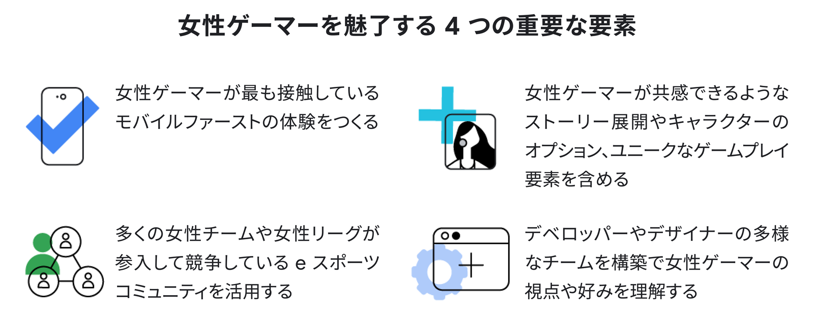 世界で最も女性ゲーマーが増えているアジアで ユーザーに楽しんでプレイしてもらうために重要なこと Think With Google