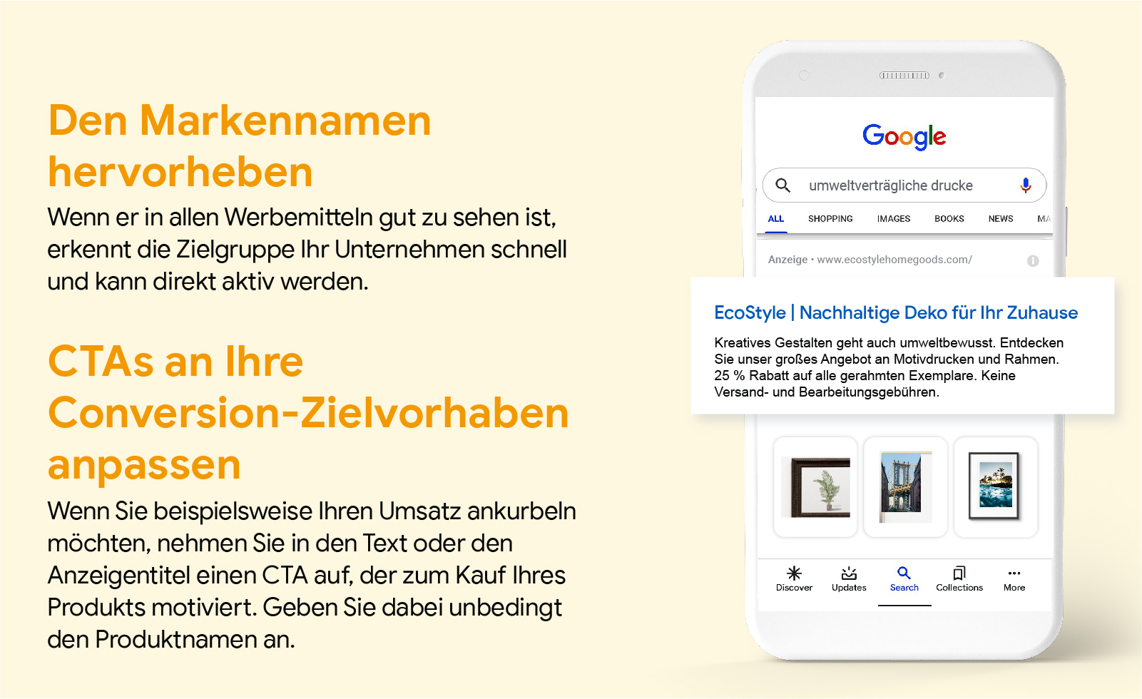 Durch einen klaren Call-to-Action (CTA) punkten
