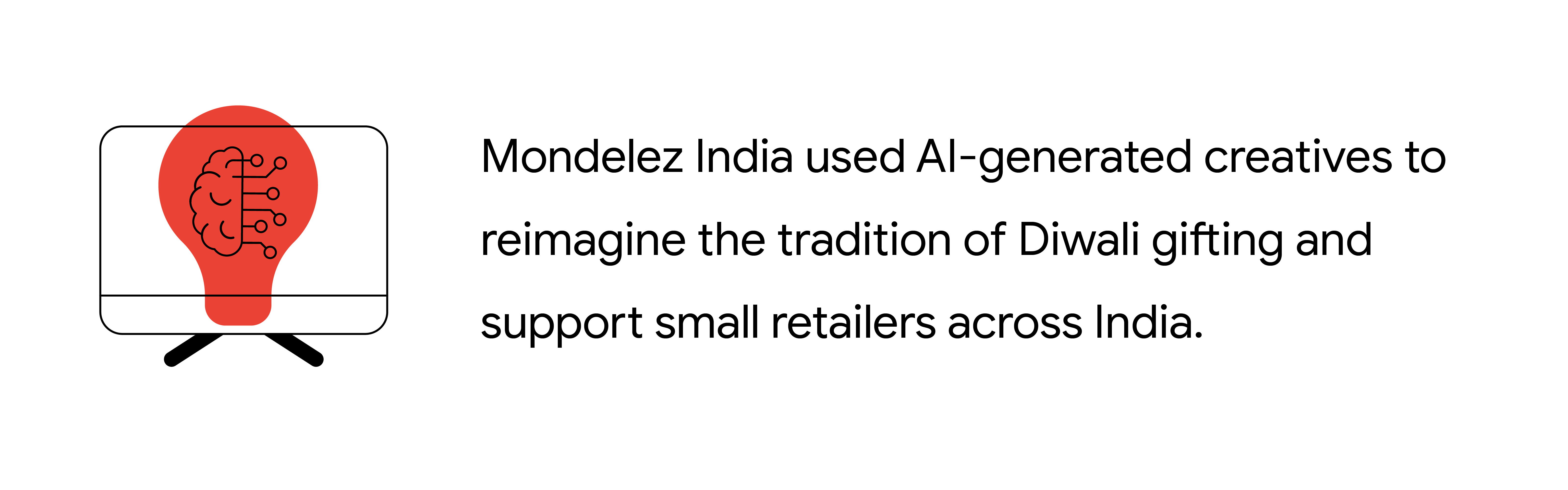 Mondelez India used AI-generated creatives to reimagine the tradition of Diwali gifting and support small retailers across India