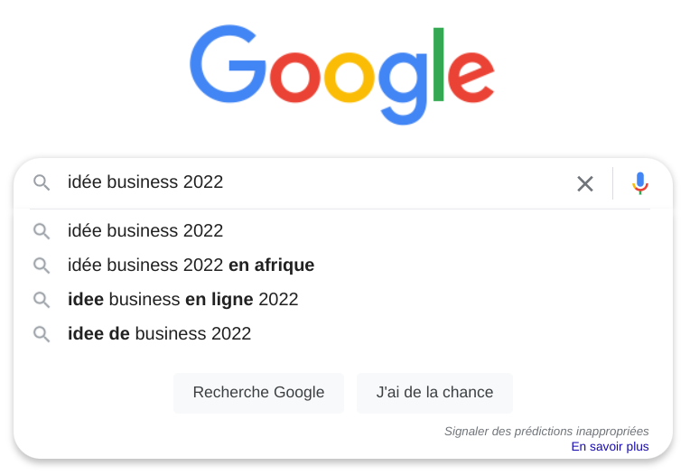 Idée business 2022