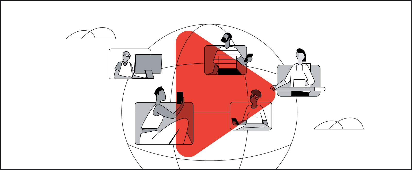 People from around the world watch and engage with YouTube on a variety of devices.