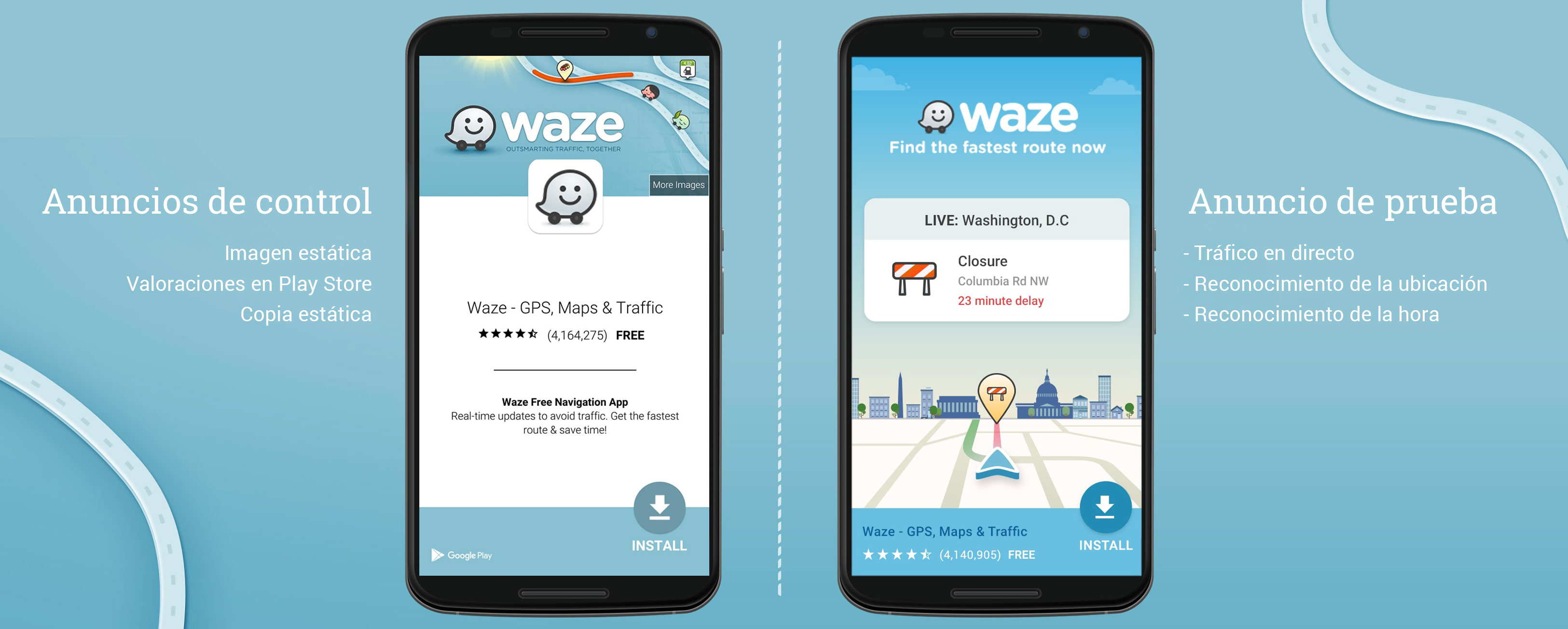 Cómo una creatividad basada en datos en tiempo real hizo aumentar las descargas de la aplicación Waze img1