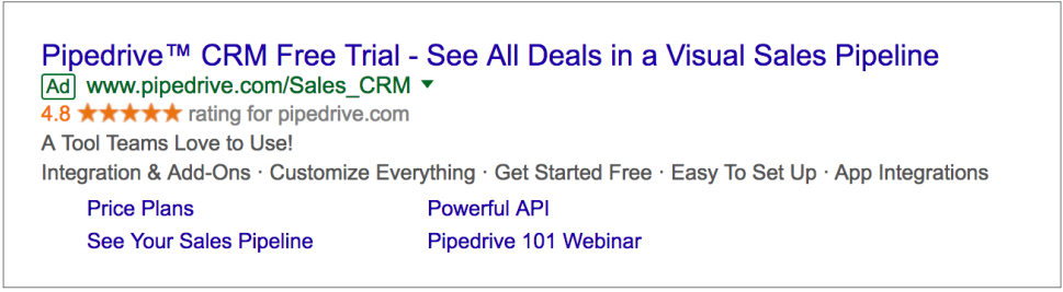 Pipedrive grows international sales volume by 283% with Google AdWords img1