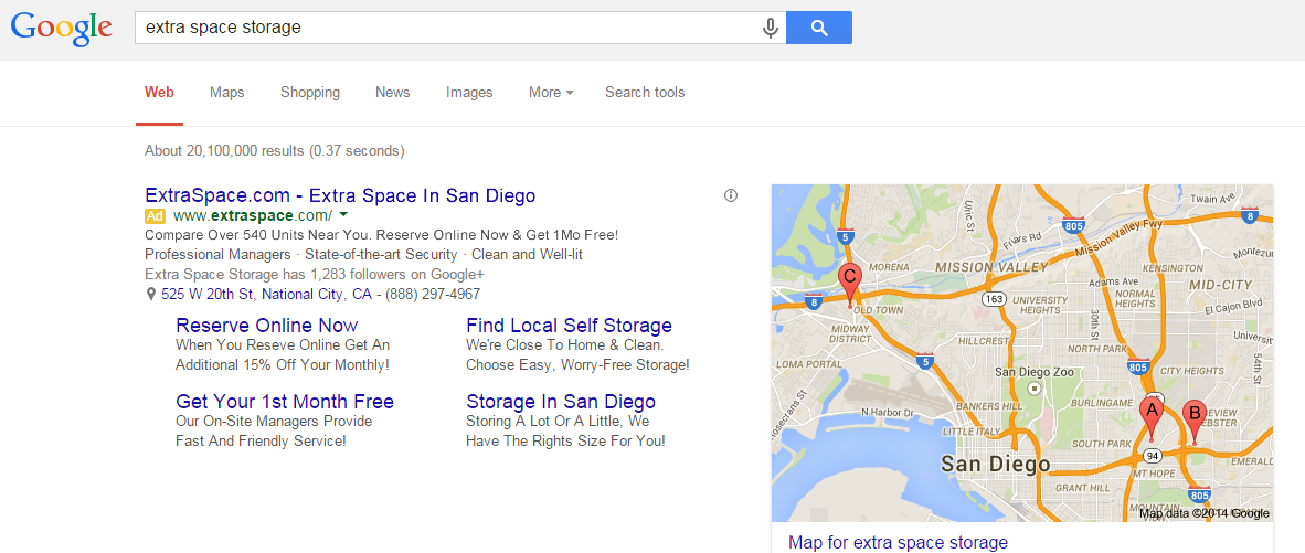 Extra Space Storage Creates Ads In Real Time