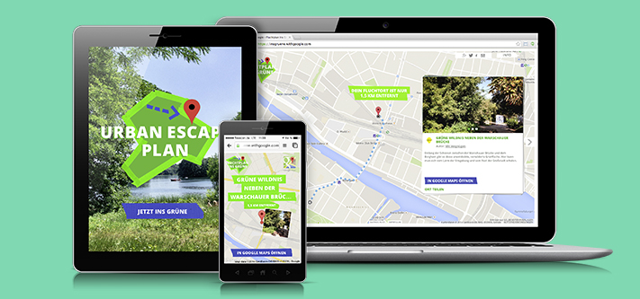 google maps urban