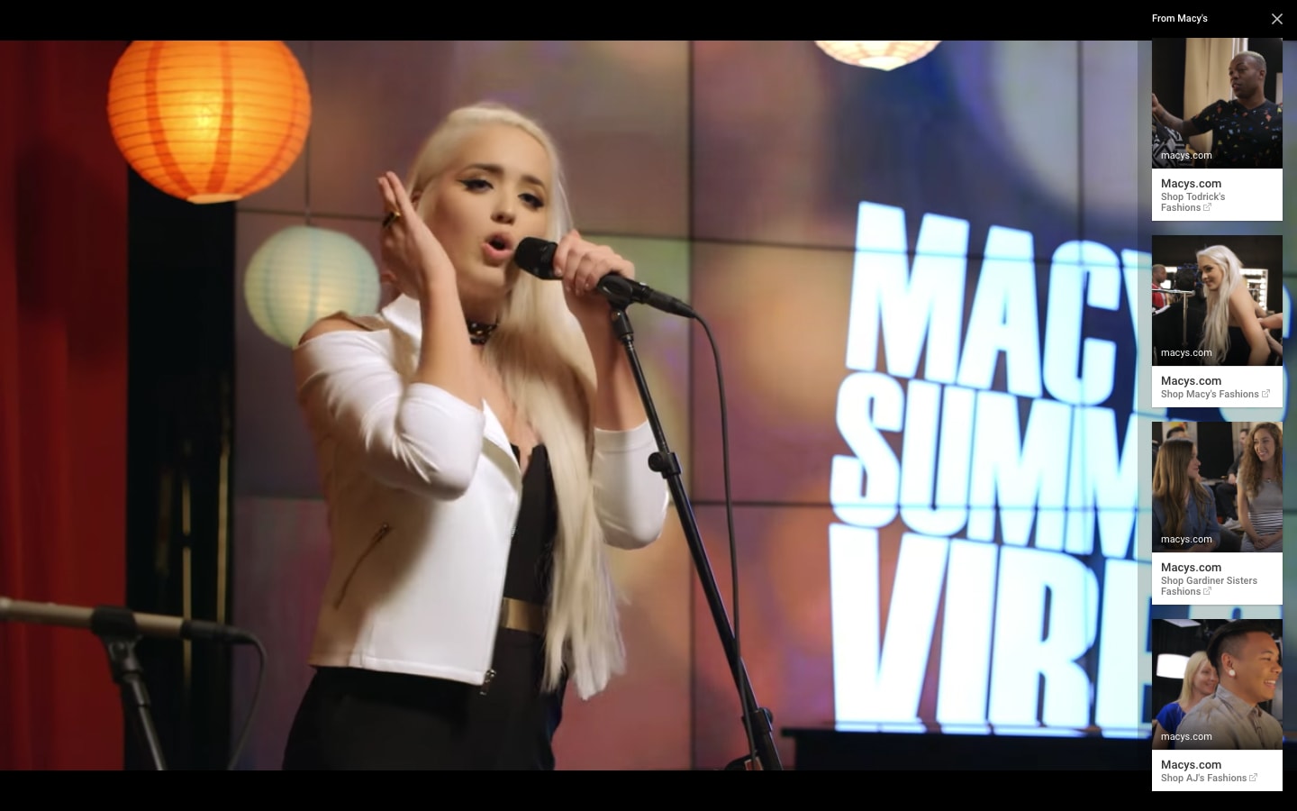 Macys Festival Fashion Youtube Summer Vibes Concert 01 01