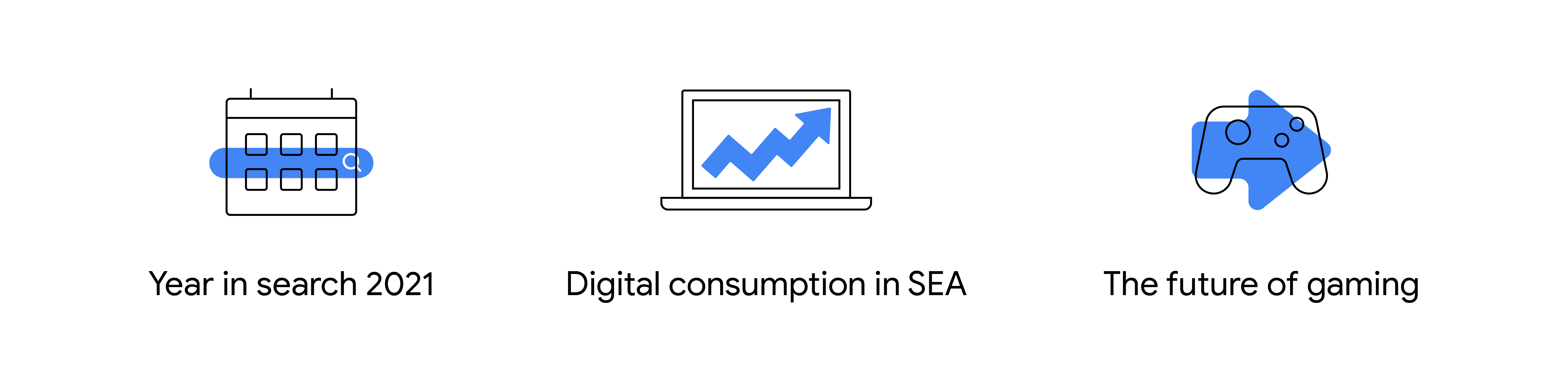 Market and consumer insights shaping the future: Year in Search 2021, digital consumption in SEA, and the future of gaming