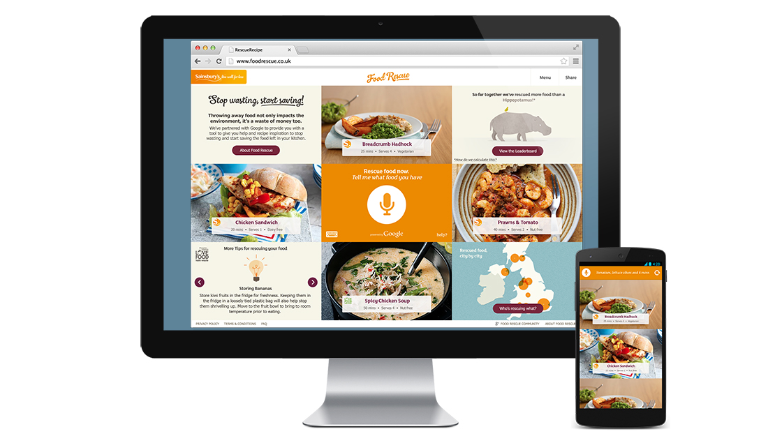 Sainsburys Voice Search