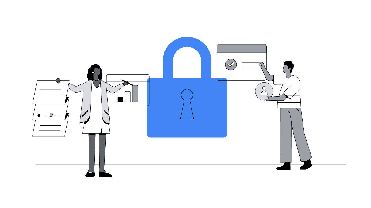 Two members of a brand’s data-privacy team work together to build a first-party data strategy, combining ideas from privacy, data analysis, marketing, product, legal, engineering, and IT.