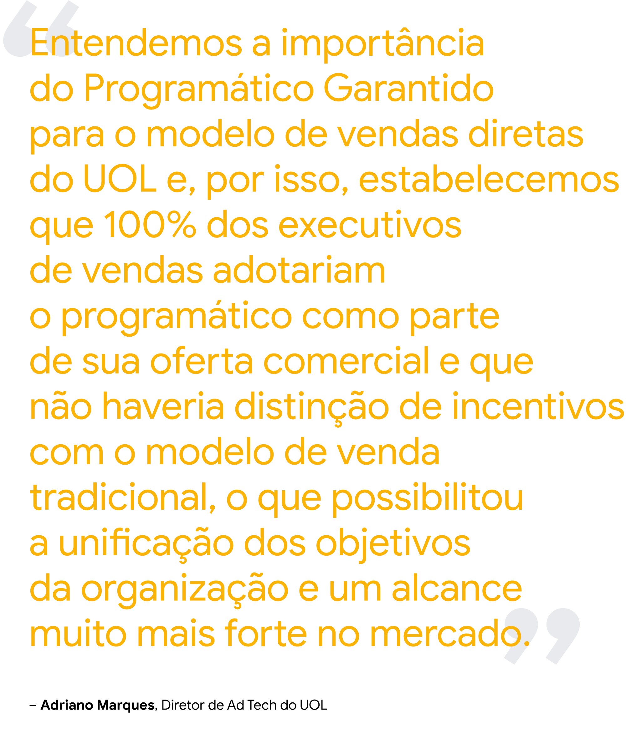 Foi dada a largada: 3 passos para entrar no universo do Programático Garantido