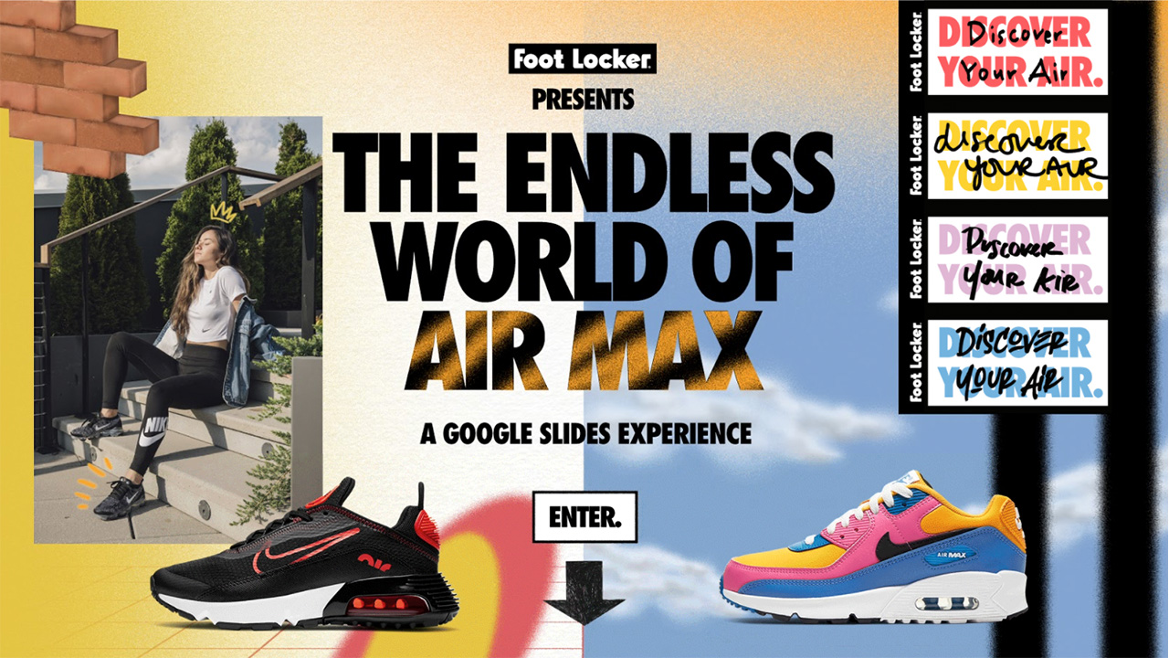 How Foot Locker stepped up the Google Slides game.