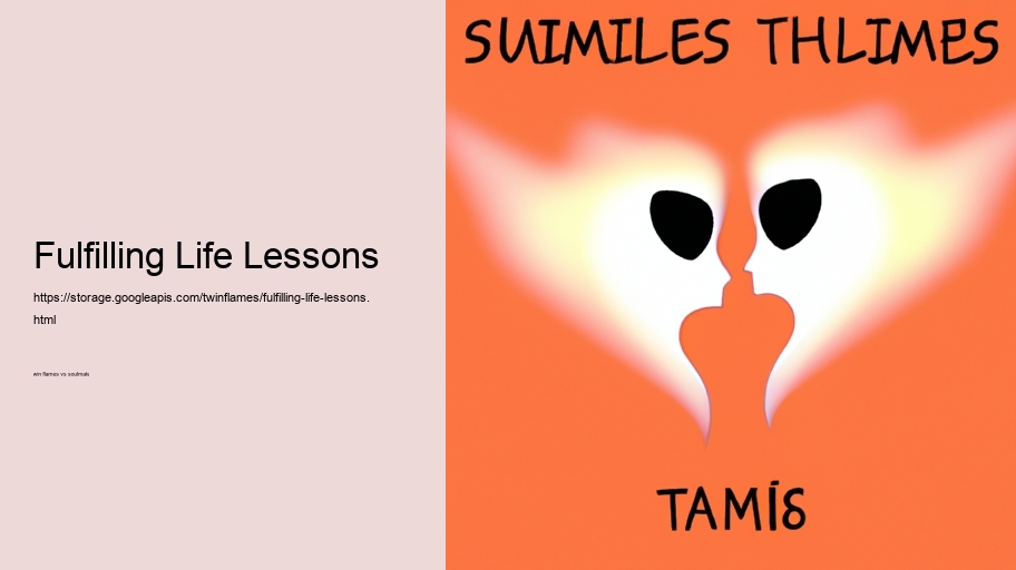 Fulfilling Life Lessons