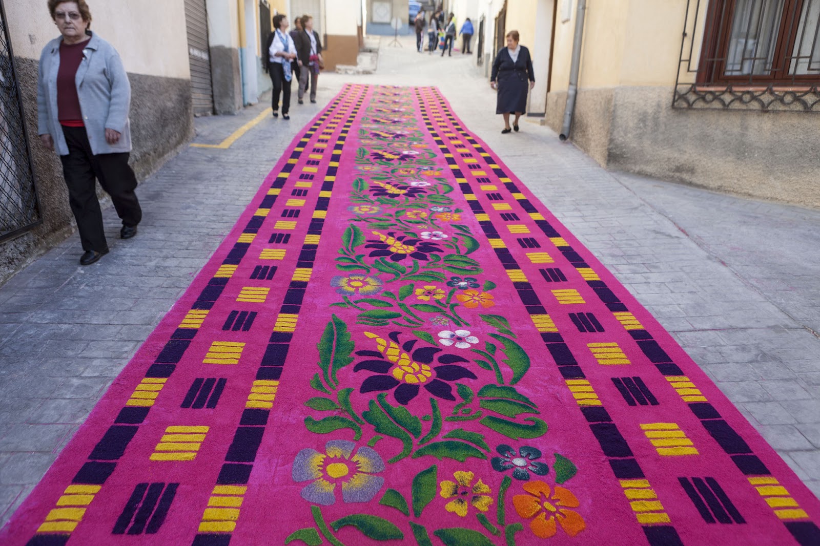 ELCHE DE LA SIERRA "ALFOMBRAS DEL CORPUS CHRISTI
