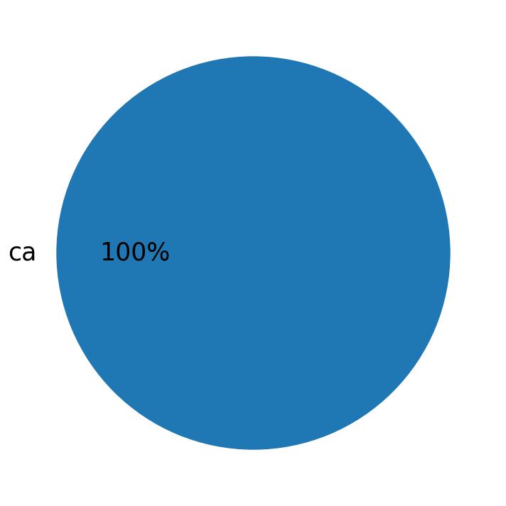 Idiomas utilizados nos tweets