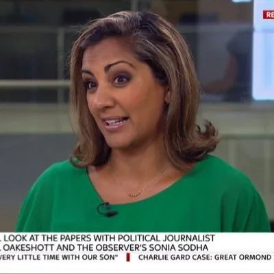 @soniasodha - Twitter Account Stats