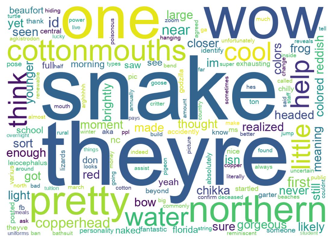 Wordcloud of tweets