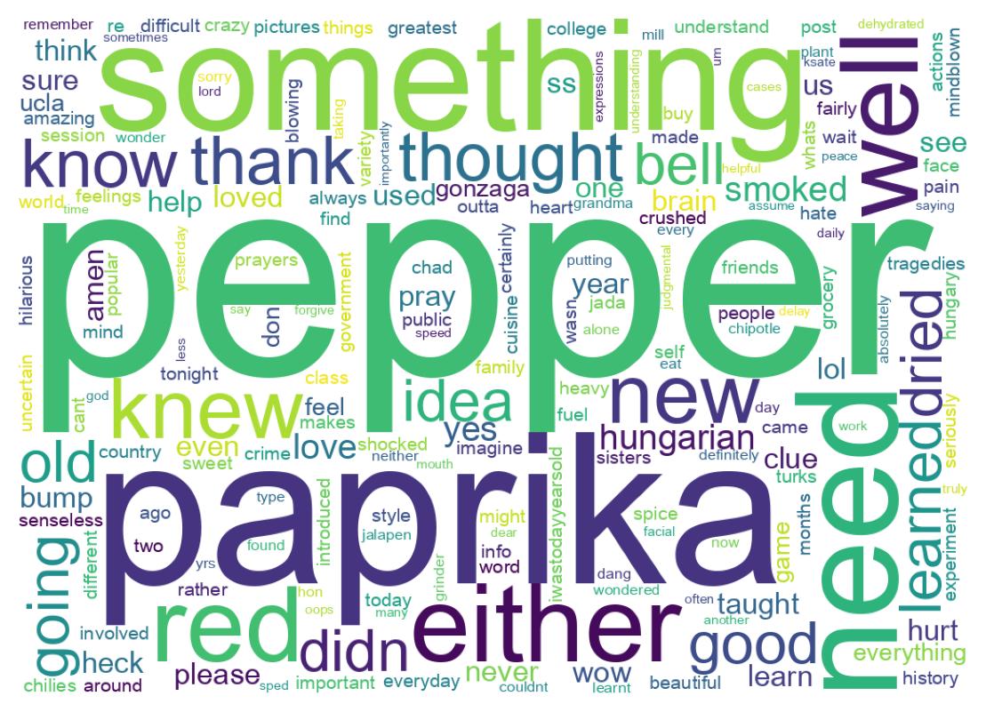 Wortwolke der Tweets