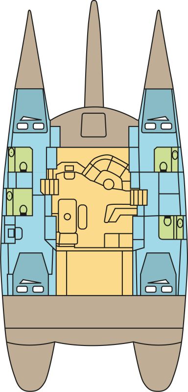 Fountaine Pajot Eleuthera 60 - 4 cab. - MATA FENUA , picture 2
