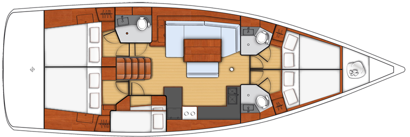 Oceanis 48 - 5 cab. - Anthea, picture 2