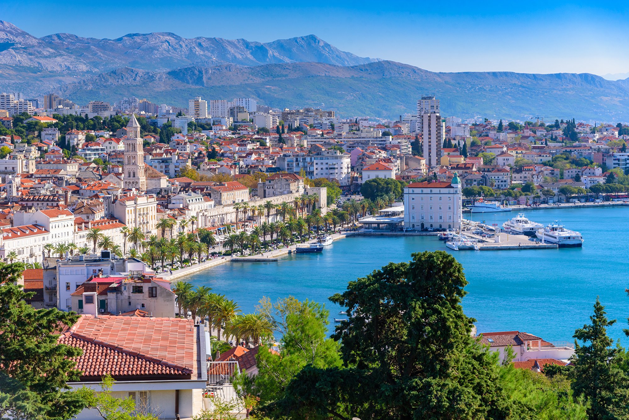 Split region