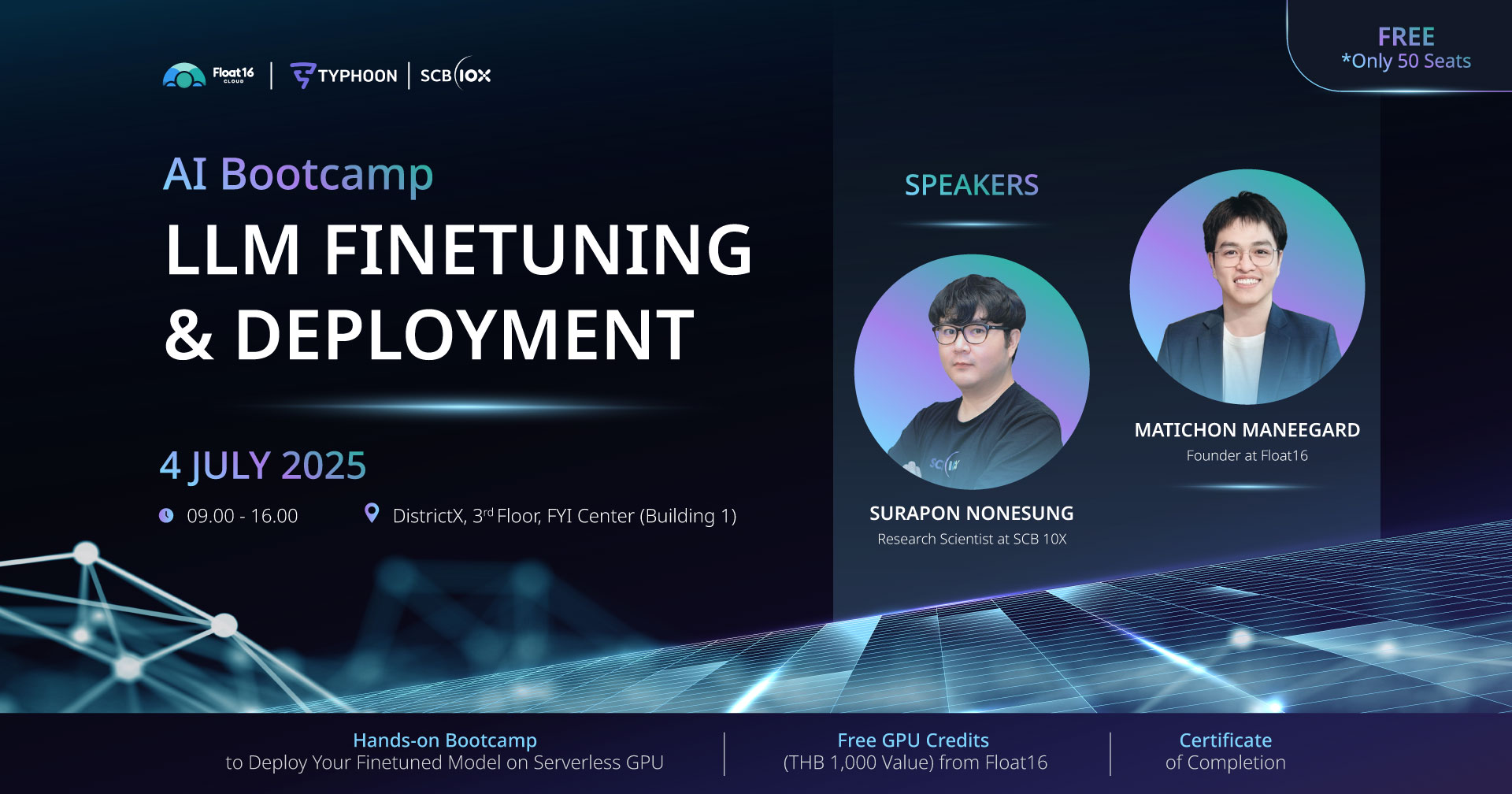 Customize LLMs to Fit Your Needs: Join Our Hands-On Bootcamp in Bangkok