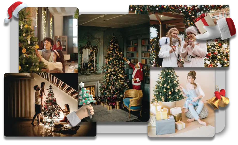 Capture the Holiday spirit with a slideshows