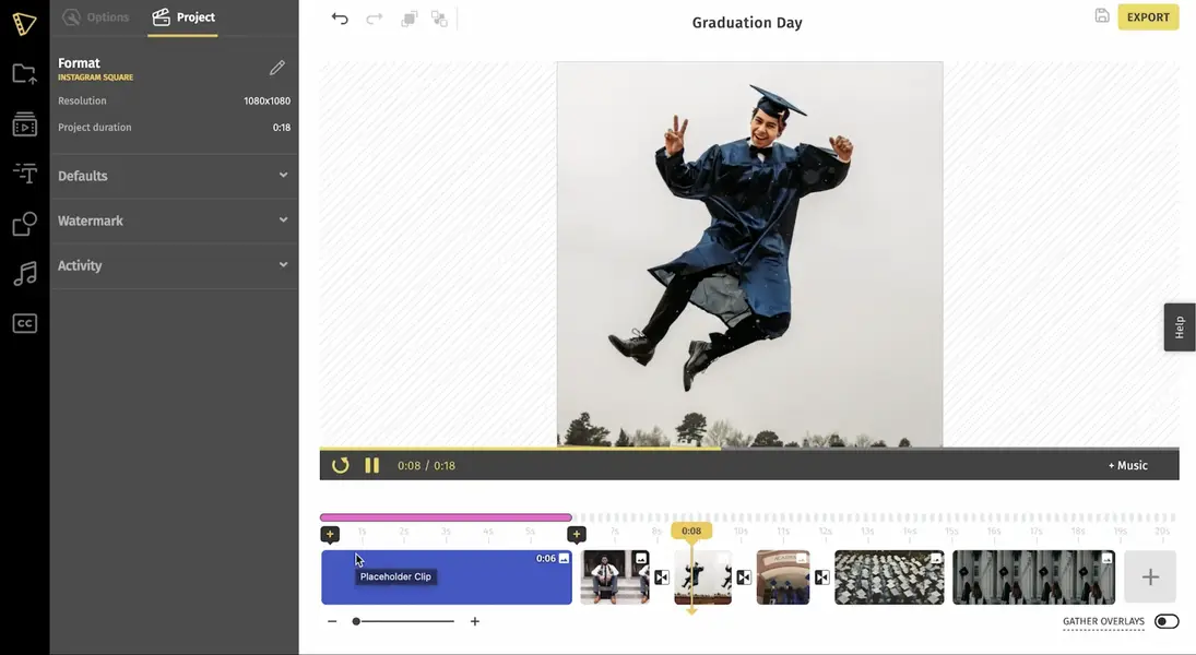 Graduation Video Maker