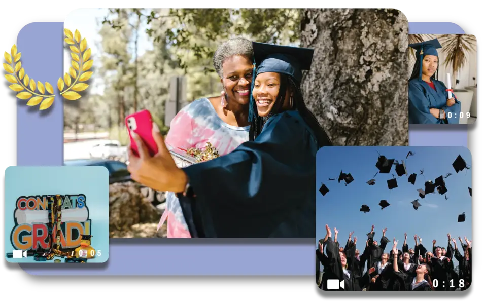 Online graduation videos maker