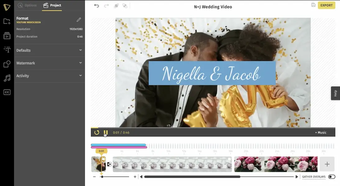 Wedding Video Maker