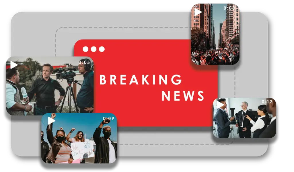 Make your own Breaking News Videos