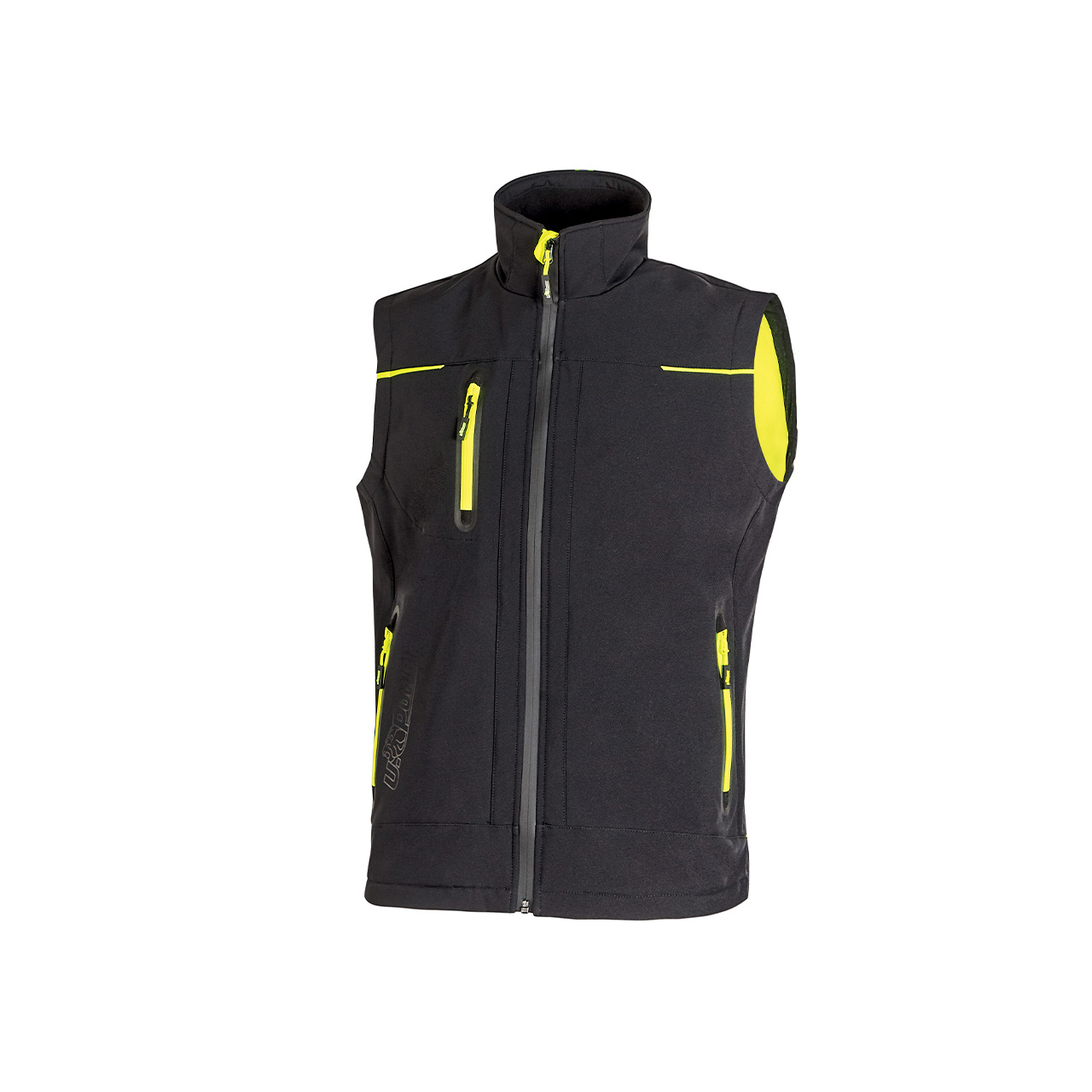 gilet da lavoro upower modello universe colore black carbon